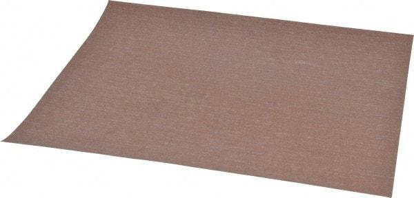 Norton - 280 Grit, Aluminum Oxide Sanding Sheet - 11" Long x 9" Wide, Extra Fine Grade, B Weighted Paper Backing - Benchmark Tooling