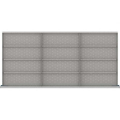 LISTA - 12-Compartment Drawer Divider Layout for 3.15" High Drawers - Benchmark Tooling