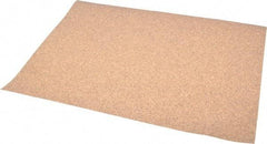 Norton - 80 Grit, Aluminum Oxide Sanding Sheet - 11" Long x 9" Wide, Medium Grade, D Weighted Paper Backing - Benchmark Tooling
