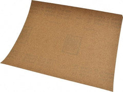 Norton - 100 Grit, Aluminum Oxide Sanding Sheet - 11" Long x 9" Wide, Fine Grade, C Weighted Paper Backing - Benchmark Tooling