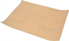 Norton - 120 Grit, Aluminum Oxide Sanding Sheet - 11" Long x 9" Wide, Fine Grade, C Weighted Paper Backing - Benchmark Tooling