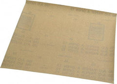 Norton - 180 Grit, Aluminum Oxide Sanding Sheet - 11" Long x 9" Wide, Very Fine Grade, A Weighted Paper Backing - Benchmark Tooling