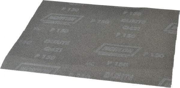 Norton - 150 Grit, Silicon Carbide Sanding Sheet - 11" Long x 9" Wide, Fine Grade, Weighted Cloth Backing - Benchmark Tooling