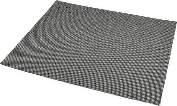 Norton - 220 Grit, Silicon Carbide Sanding Sheet - 11" Long x 9" Wide, Very Fine Grade, Weighted Cloth Backing - Benchmark Tooling