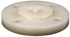 NIBCO - 3" Pipe, 7-1/2" OD, PVDF Blind Pipe Flange - Schedule 80, Natural - Benchmark Tooling