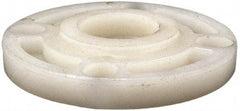 NIBCO - 4" Pipe, 9" OD, PVDF Blind Pipe Flange - Schedule 80, Natural - Benchmark Tooling