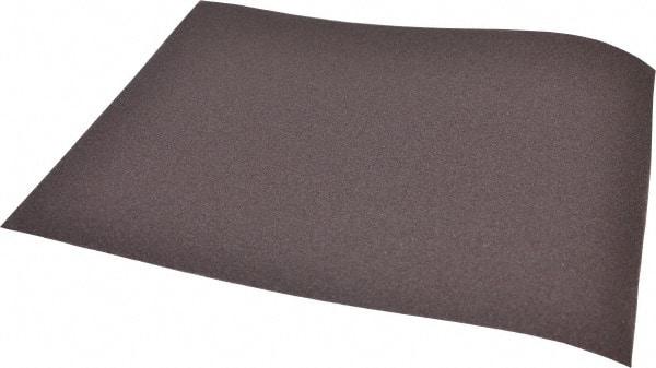 Made in USA - 120 Grit, Aluminum Oxide Sanding Sheet - 11" Long x 9" Wide, Fine Grade, J Weighted Cloth Backing - Benchmark Tooling