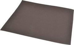 Made in USA - 320 Grit, Aluminum Oxide Sanding Sheet - 11" Long x 9" Wide, Extra Fine Grade, J Weighted Cloth Backing - Benchmark Tooling