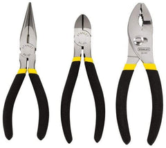 Stanley - 3 Piece Plier Set - Comes in Display Card - Benchmark Tooling