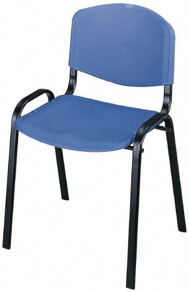 Safco - Blue Stackinging Chair - 21 Inch Wide x 18 Inch Deep x 7 Inch High - Benchmark Tooling