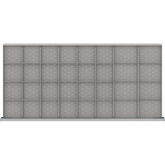 LISTA - 32-Compartment Drawer Divider Layout for 3.15" High Drawers - Benchmark Tooling