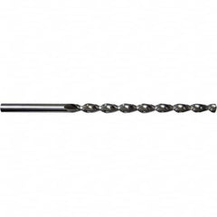 Guhring - 1/8" 2-Flute High Speed Steel Extra Length Drill Bit - Benchmark Tooling