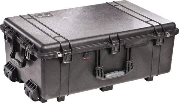 Pelican Products, Inc. - 20-15/32" Wide x 12-29/64" High, Clamshell Hard Case - Black, Polypropylene - Benchmark Tooling