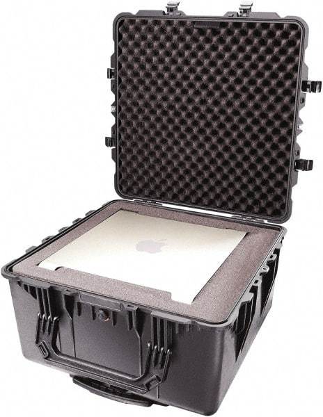 Pelican Products, Inc. - 27-1/2" Wide x 16-19/64" High, Shipping/Travel Case - Black, Polypropylene - Benchmark Tooling