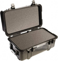 Pelican Products, Inc. - 12-47/64" Wide x 12-3/4" High, Clamshell Hard Case - Black, Polypropylene - Benchmark Tooling