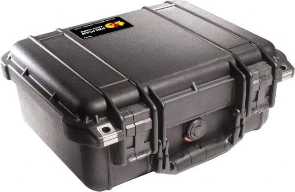 Pelican Products, Inc. - 11-5/8" Wide x 6" High, Clamshell Hard Case - Black, Polypropylene - Benchmark Tooling