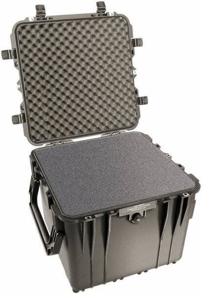 Pelican Products, Inc. - 20-1/2" Wide x 19-1/4" High, Cube Case - Black, Polypropylene - Benchmark Tooling