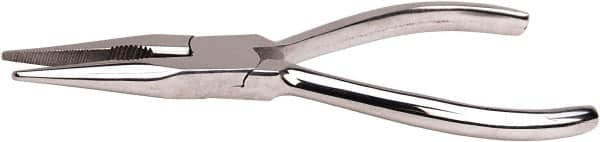 Aven - 6" OAL, 1-1/2" Jaw Length x 1-1/2" Jaw Width, Long Nose Multipurpose Pliers - Serrated Jaw, Crimper, Cutter & Stripper Head, Stainless Steel Handles - Benchmark Tooling