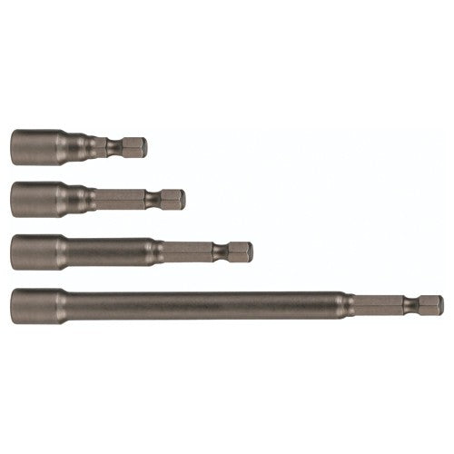 Nut Setter 5/16 × 12″ OAL Magnetic on 1/4″ Hex Drive - Benchmark Tooling