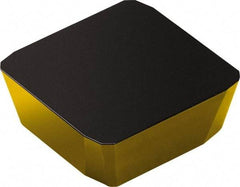 Sandvik Coromant - SMK42 Grade 4240 Carbide Milling Insert - TiCN/Al2O3/TiN Finish, 3.18mm Thick, 12.7mm Inscribed Circle, 0.85mm Corner Radius - Benchmark Tooling