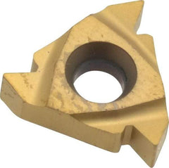 Seco - 16ER External Right Hand 14-8 Partial Profile 60° Laydown Threading Insert - Grade CP500, TiAlN/TiN Coated Carbide - Benchmark Tooling