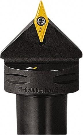 Seco - Neutral Cut, Size C4, VB/C.. 1604.. Insert Compatiblity, External Modular Turning & Profiling Cutting Unit Head - 0.6mm Ctr to Cutting Edge, 50mm Head Length, Series Seco-Capto - Benchmark Tooling