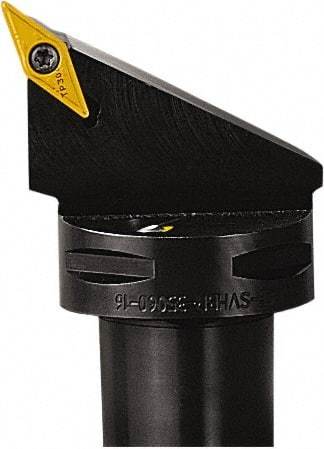 Seco - Left Hand Cut, Size C4, VBMT 21.51 Insert Compatiblity, External Modular Turning & Profiling Cutting Unit Head - 26.92mm Ctr to Cutting Edge, 50.04mm Head Length, Series Seco-Capto - Benchmark Tooling