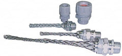 Woodhead Electrical - 12.7 to 15.88mm Capacity, Liquidtight, Straight Strain Relief Cord Grip - 1 NPT Thread, Nylon - Benchmark Tooling