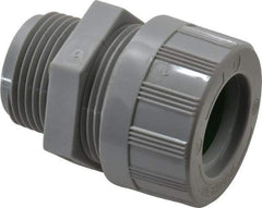 Woodhead Electrical - 22.23 to 25.4mm Capacity, Liquidtight, Straight Strain Relief Cord Grip - 1 NPT Thread, Nylon - Benchmark Tooling