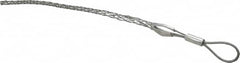 Woodhead Electrical - Flexible Eye, Closed Mesh, Steel Wire Pulling Grip - 12-3/4" Mesh, 1/2 to 0.61" Cable Diam - Benchmark Tooling