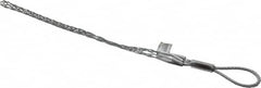 Woodhead Electrical - Flexible Eye, Closed Mesh, Steel Wire Pulling Grip - 14-3/4" Mesh, 3/4 to 0.99" Cable Diam - Benchmark Tooling