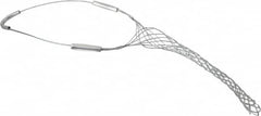 Woodhead Electrical - 0.96 to 1-1/4 Inch Cable Diameter, Galvanized Steel, Single Loop Support Grip - 20 Inch Long, 1,900 Lb. Breaking Strength, 11 Inch Mesh Length - Benchmark Tooling