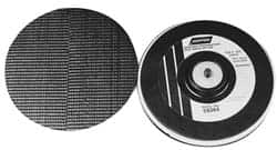 Norton - 8" Diam Hook & Loop Disc Backing Pad - 4,800 RPM - Benchmark Tooling