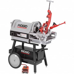 Ridgid - Pipe Threading Machines Maximum Pipe Size Capacity (mm): 100.00 Maximum Pipe Size Capacity (Inch): 4 - Benchmark Tooling