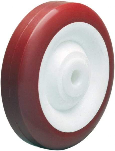 Hamilton - 5 Inch Diameter x 1-3/8 Inch Wide, Polyurethane on Polypropylene Caster Wheel - 450 Lb. Capacity, 1-1/2 Inch Hub Length, 1/2 Inch Axle Diameter, Delrin Bearing - Benchmark Tooling