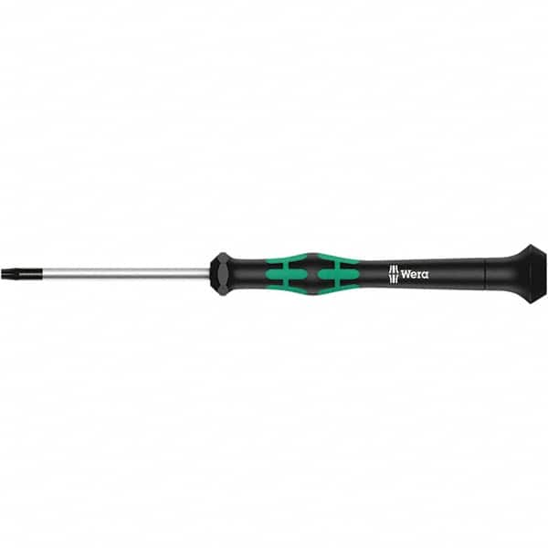 Wera - T2 Torx Driver - 1-37/64" Blade Length, 137mm OAL, Ergonomic Handle - Benchmark Tooling