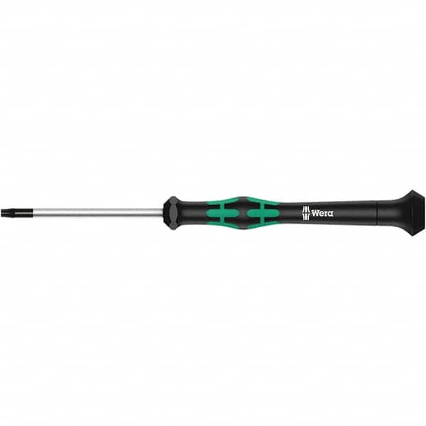 Wera - T4 Torx Driver - 1-37/64" Blade Length, 137mm OAL, Ergonomic Handle - Benchmark Tooling