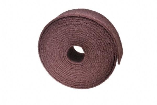 Norton - 30' Long x 6" Wide Nonwoven Roll - Very Fine Grade, Purple, Aluminum Oxide - Benchmark Tooling