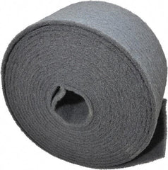 Norton - 30' Long x 6" Wide Nonwoven Roll - Very Fine Grade, Gray, Silicon Carbide - Benchmark Tooling