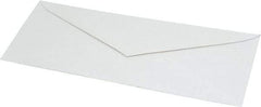 UNIVERSAL - 9-1/2" Long x 4-1/8" Wide Gummed Flap Plain White Envelope - 24 Lb Paper Weight - Benchmark Tooling