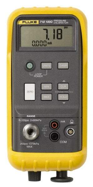 Fluke - 24 mA, Calibrator - 30 psi, 3 Year Warranty - Benchmark Tooling