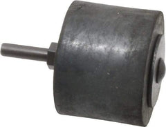 Merit Abrasives - 1-1/2" Wide x 2" Diam, Spiral Band Drum - 1/4" Shank Diam, 8,000 RPM - Benchmark Tooling
