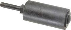 Merit Abrasives - 2" Wide x 1" Diam, Spiral Band Drum - 1/4" Shank Diam, 8,000 RPM - Benchmark Tooling