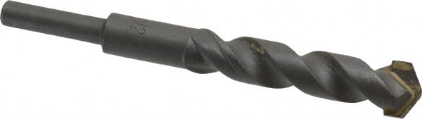 Relton - 1/2" Diam, Straight Shank, Carbide-Tipped Rotary & Hammer Drill Bit - Benchmark Tooling