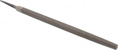 Value Collection - 14" Long, Second Cut, Square American-Pattern File - Double Cut, Tang - Benchmark Tooling