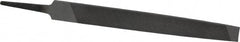 Value Collection - 6" Long, Bastard Cut, Mill American-Pattern File - Single Cut, 7/64" Overall Thickness, Tang - Benchmark Tooling