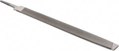 Value Collection - 14" Long, Bastard Cut, Mill American-Pattern File - Single Cut, 1/4" Overall Thickness, Tang - Benchmark Tooling