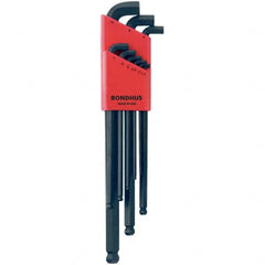 Bondhus - Hex Key Sets Tool Type: Ball End Handle Type: L-Key Long Arm - Benchmark Tooling