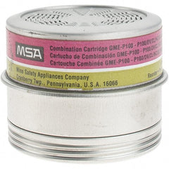 MSA - Organic Vapor, Chlorine, Sulfur, Dioxide & Hydrogen Chloride, Hydrogen Sulfide, Ammonia, Methylamine, Formaldehyde, Hydrogen Fluoride & Particulate Protection PAPR Combination Multi-Gas/P100 Particulate Filter Cartridge - Benchmark Tooling