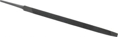 Value Collection - 6" Long, Bastard Cut, Taper American-Pattern File - Single Cut, Tang - Benchmark Tooling